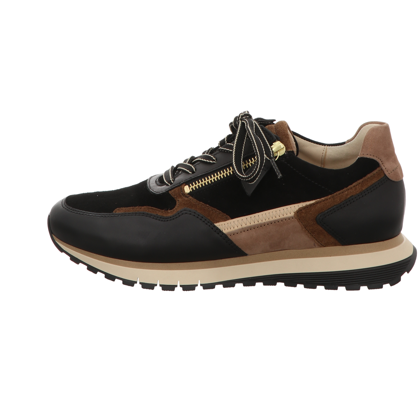 Gabor Damen Schnürschuh Turin in schwarz