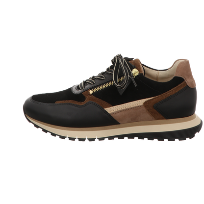 Gabor Damen Schnürschuh Turin in schwarz