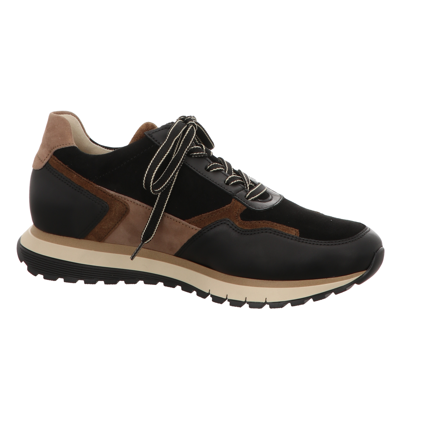 Gabor Damen Schnürschuh Turin in schwarz