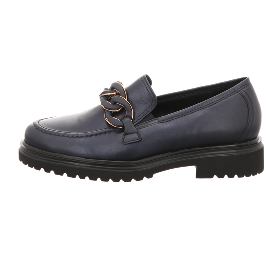 Gabor Damen Slipper Davos in blau