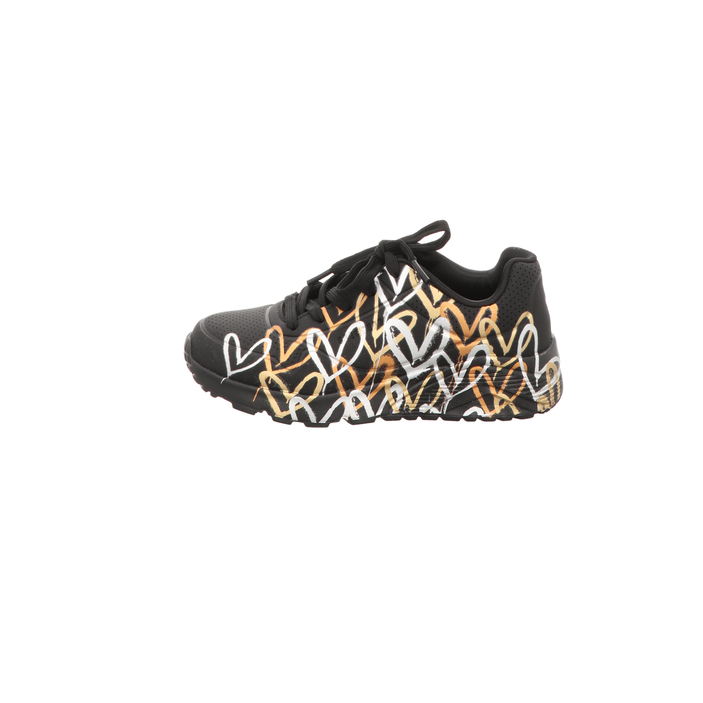 Skechers Damen Schnürschuh Goldcrown Uno Lite in schwarz