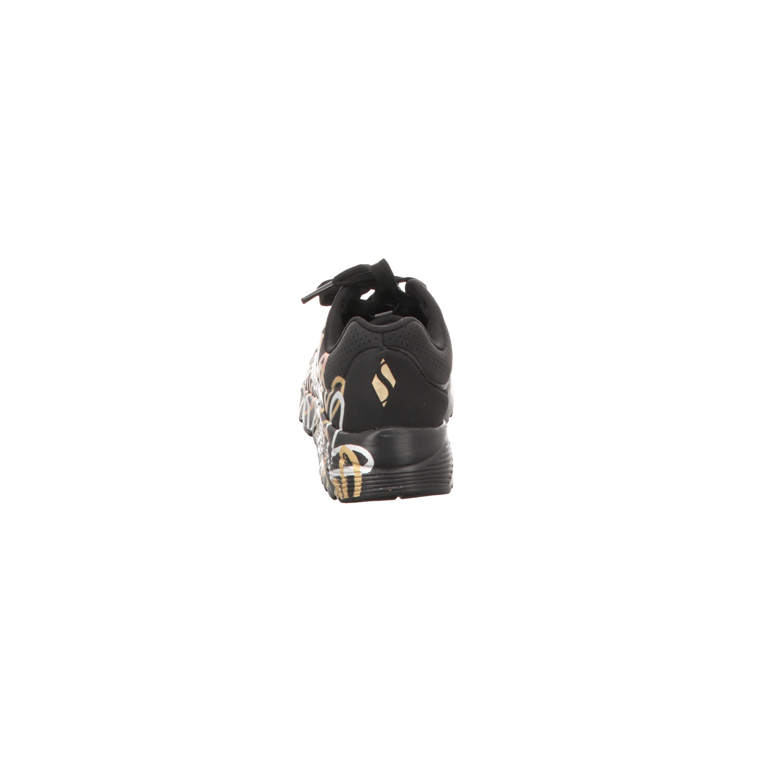 Skechers Damen Schnürschuh Goldcrown Uno Lite in schwarz