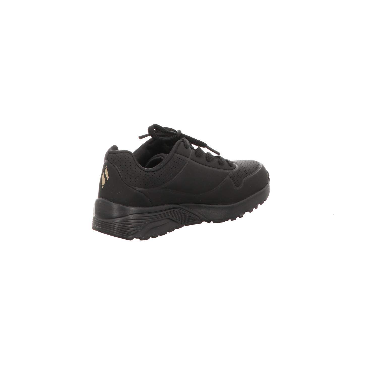 Skechers Damen Schnürschuh Goldcrown Uno Lite in schwarz