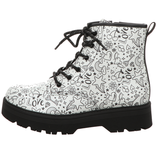 Skechers Damen Stiefel Gravlen Hi in silber