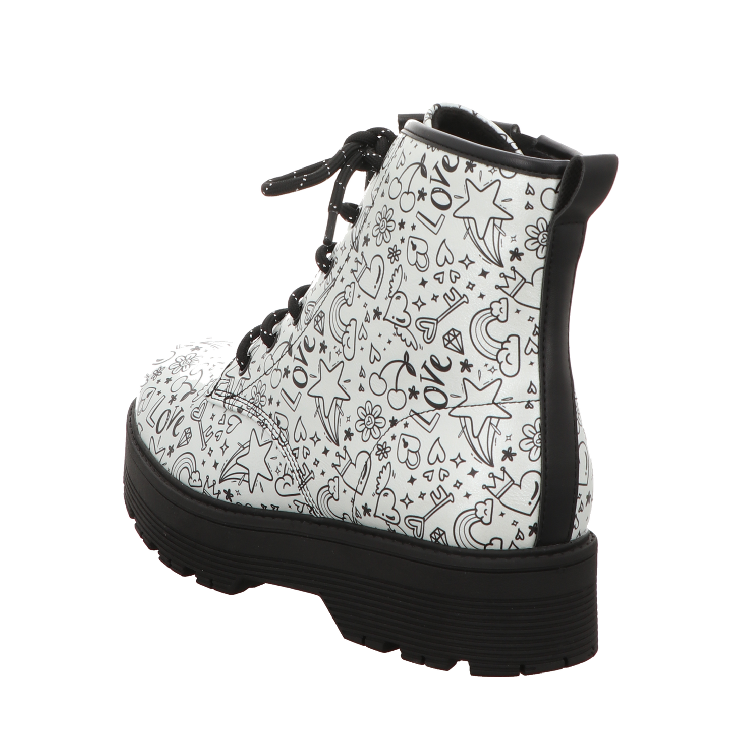 Skechers Damen Stiefel Gravlen Hi in silber