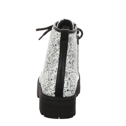 Skechers Damen Stiefel Gravlen Hi in silber