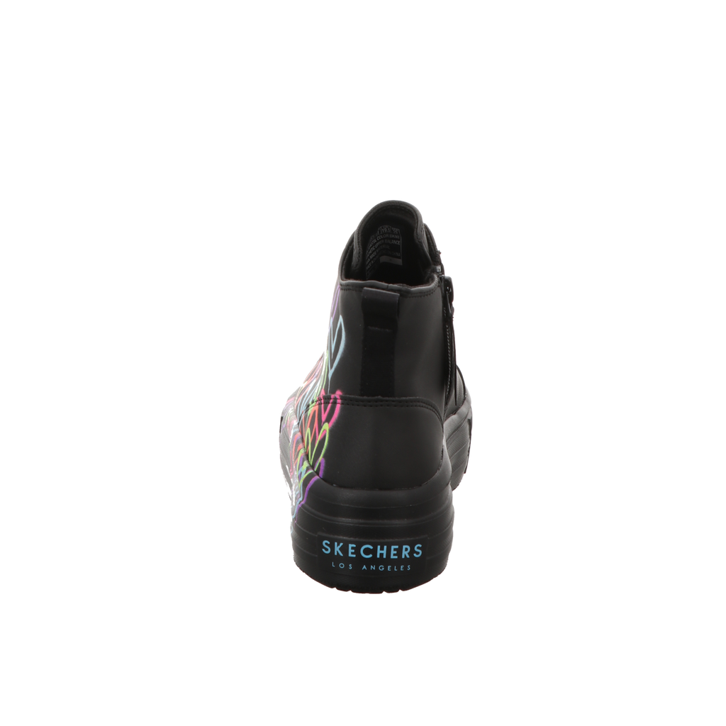 Skechers Damen Stiefel Hyperlift in schwarz