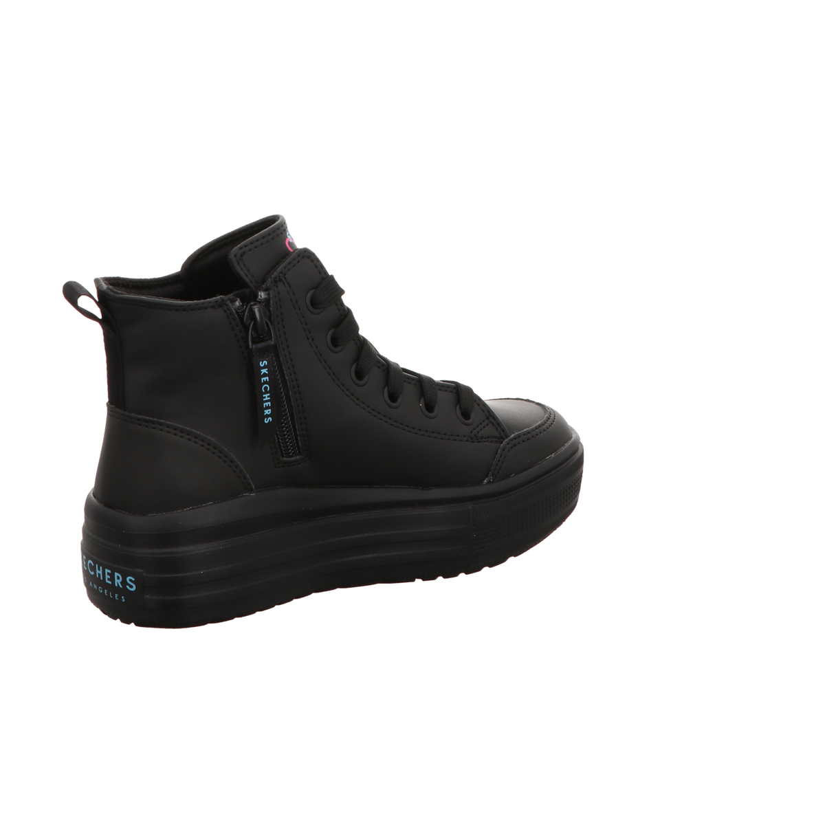 Skechers Damen Stiefel Hyperlift in schwarz