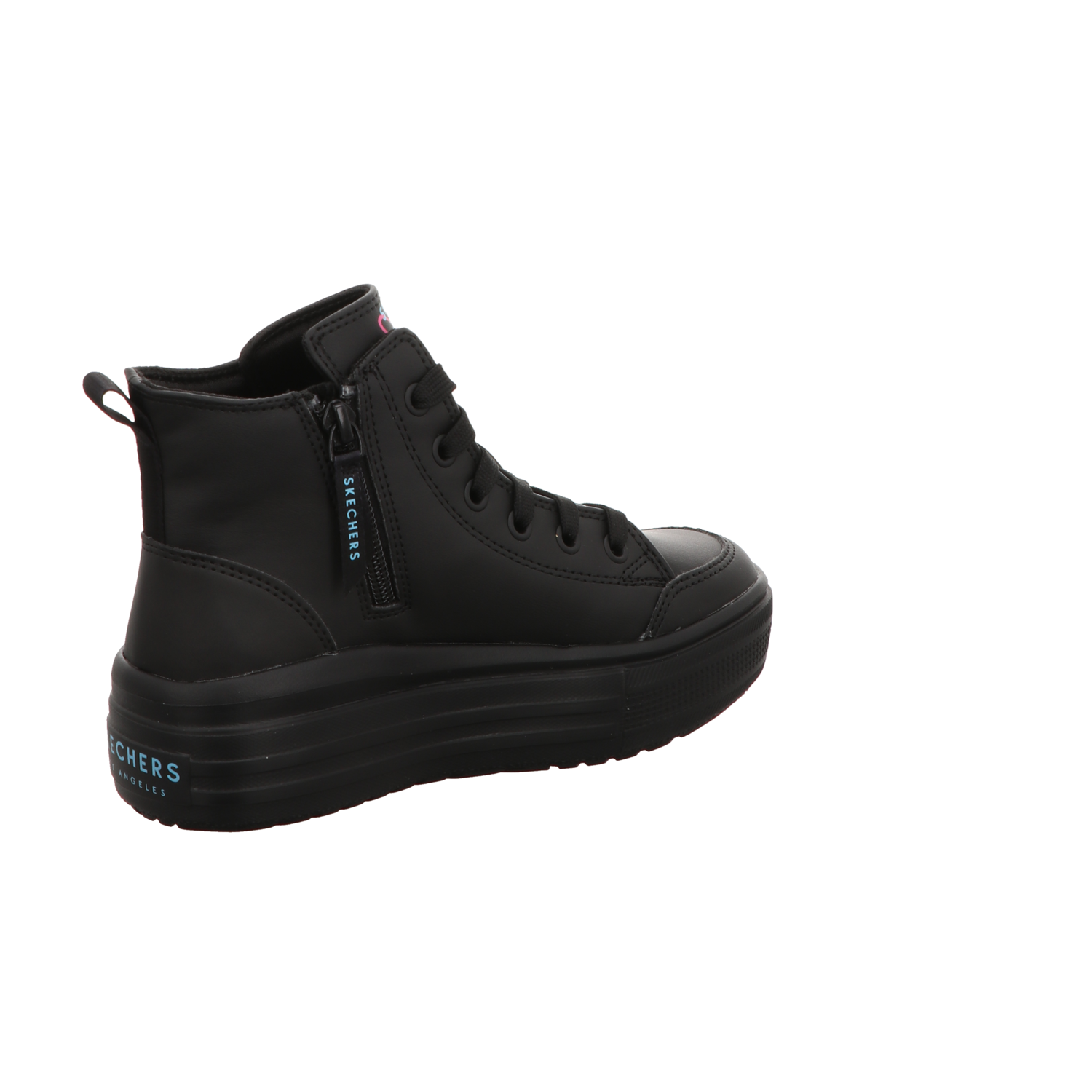 Skechers Damen Stiefel Hyperlift in schwarz
