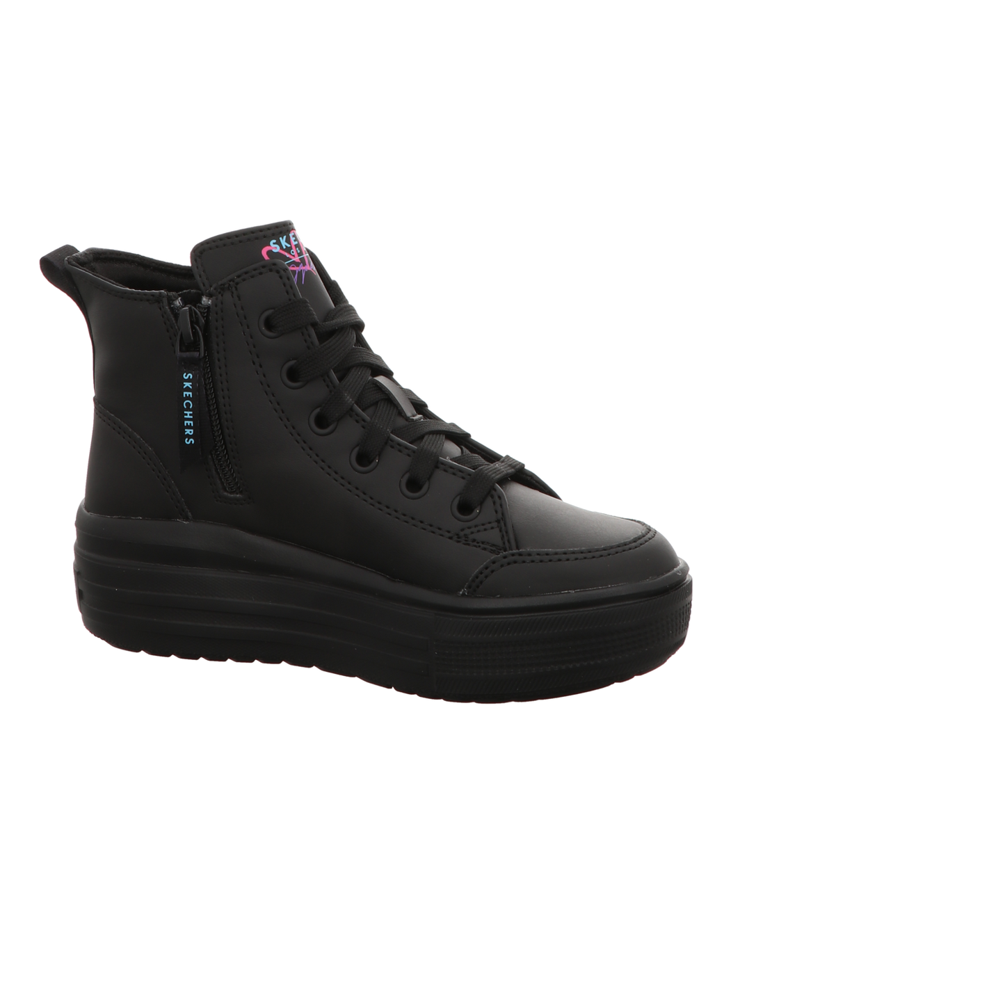 Skechers Damen Stiefel Hyperlift in schwarz