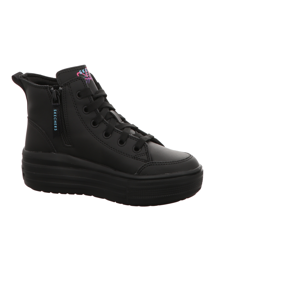 Skechers Damen Stiefel Hyperlift in schwarz
