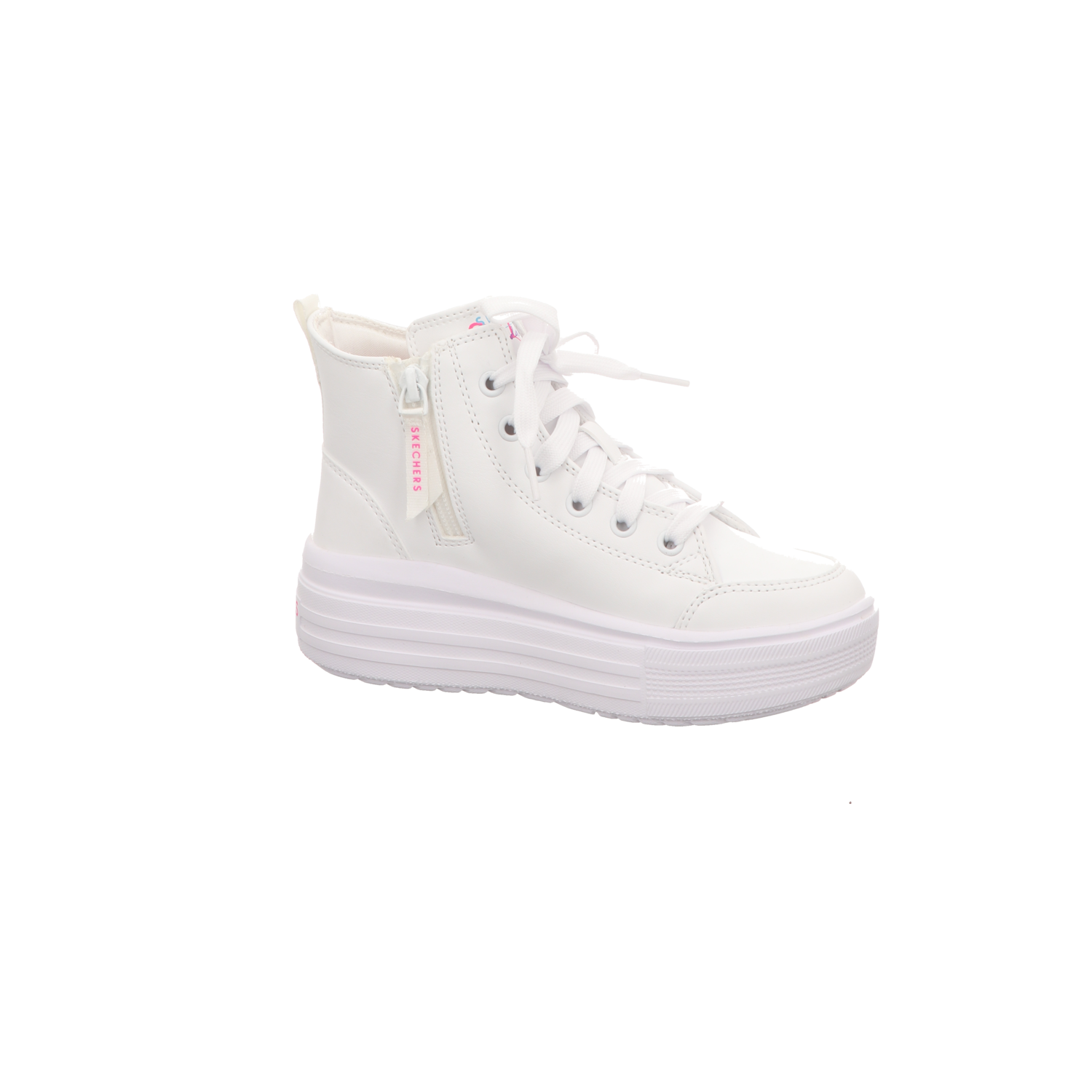 Skechers Damen Stiefel Hyperlift in weiss