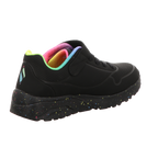 Skechers Damen Slipper Uno Lite - Rainbow Specks in schwarz