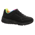 Skechers Damen Slipper Uno Lite - Rainbow Specks in schwarz