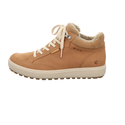Ecco Damen Schnürstiefel Soft 7 Tred in beige