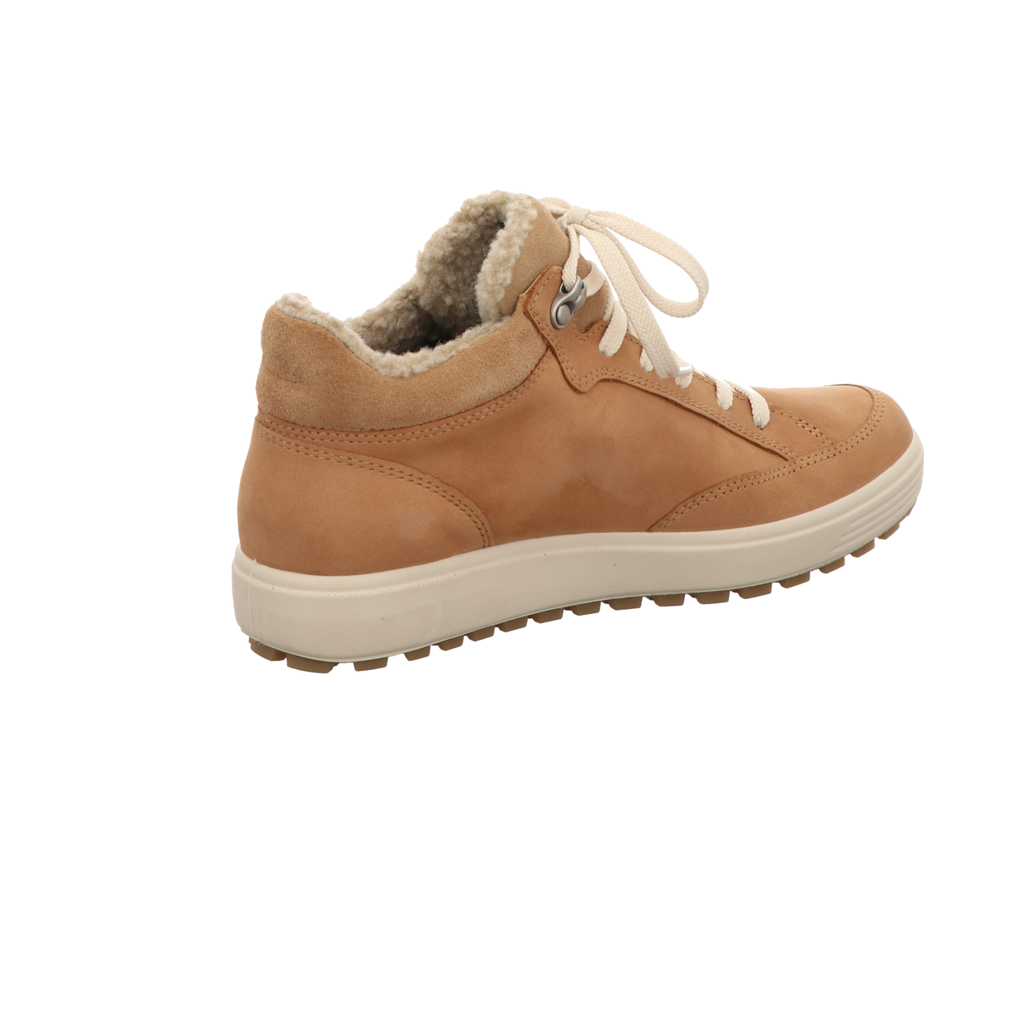 Ecco Damen Schnürstiefel Soft 7 Tred in beige