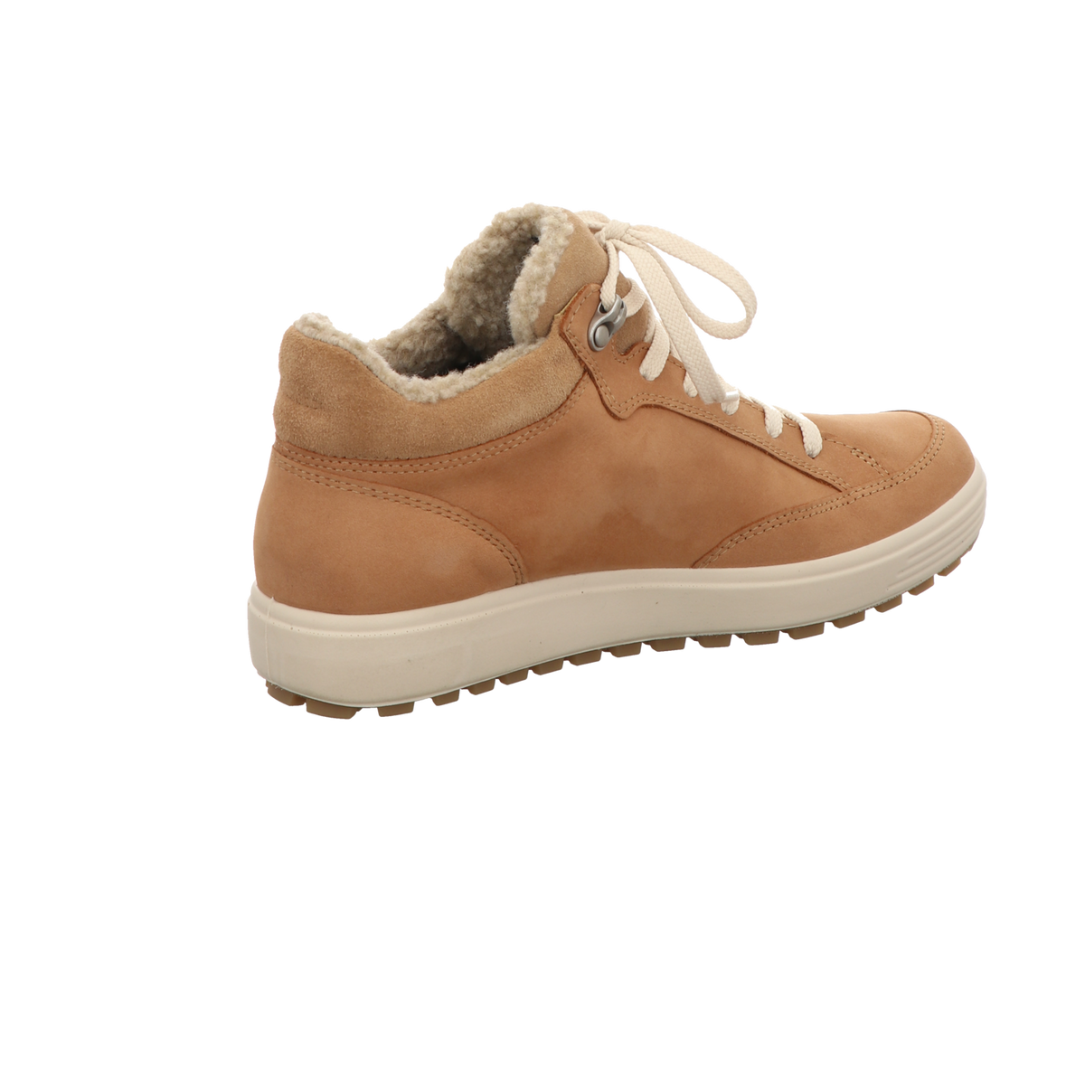 Ecco Damen Schnürstiefel Soft 7 Tred in beige