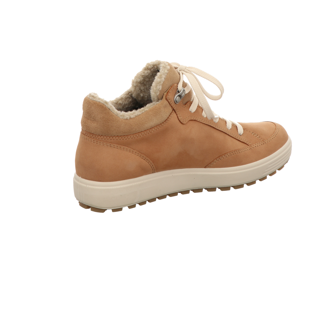 Ecco Damen Schnürstiefel Soft 7 Tred in beige