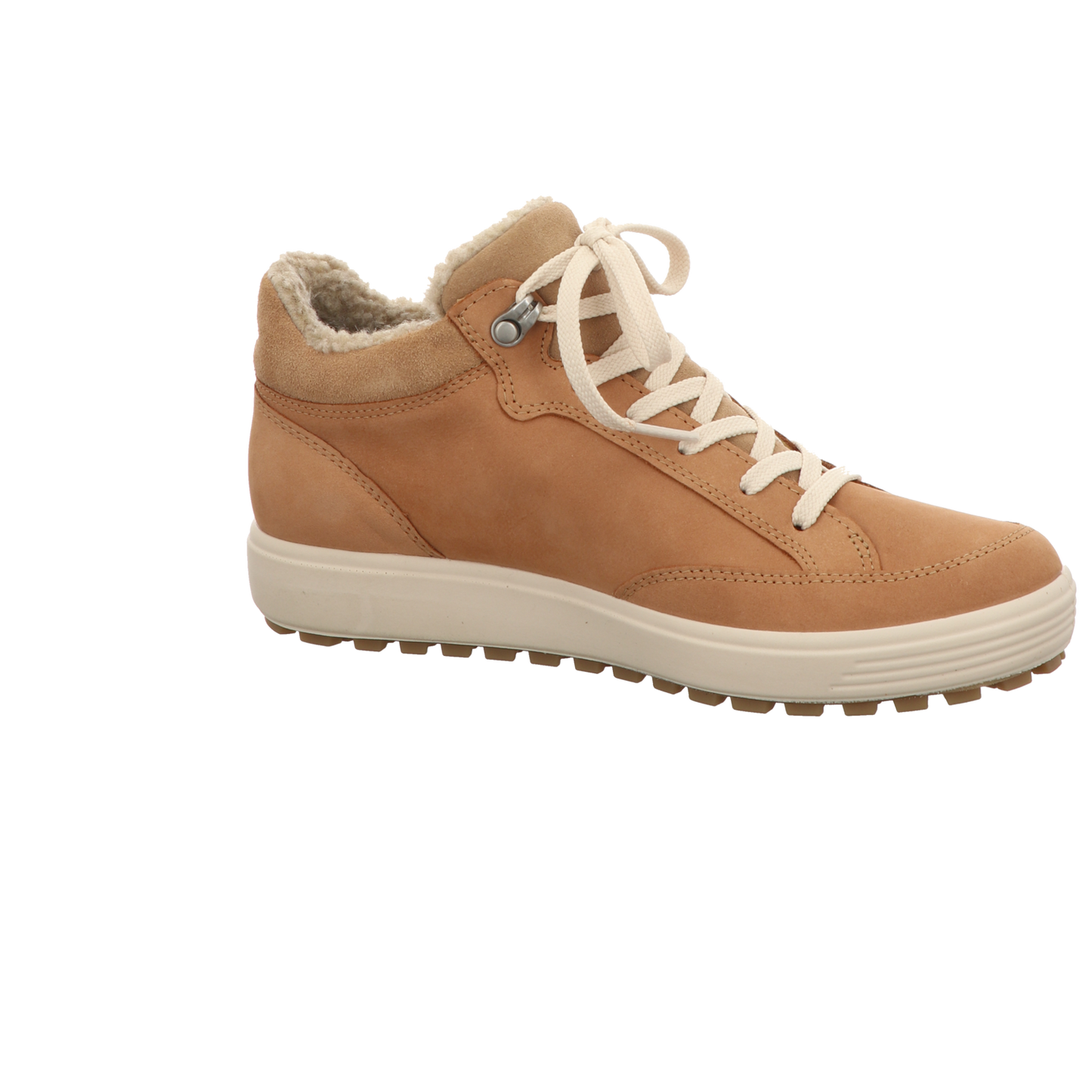 Ecco Damen Schnürstiefel Soft 7 Tred in beige