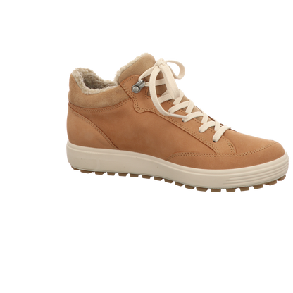 Ecco Damen Schnürstiefel Soft 7 Tred in beige