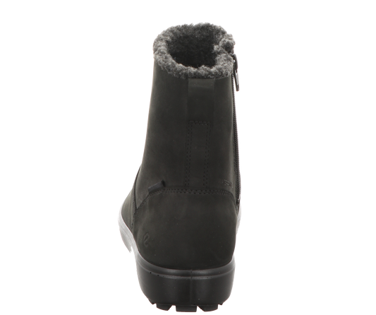 Ecco Damen Schnürstiefel Soft 7 Tred in schwarz