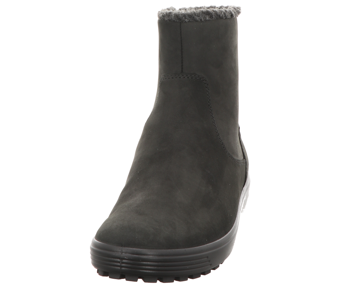 Ecco Damen Schnürstiefel Soft 7 Tred in schwarz