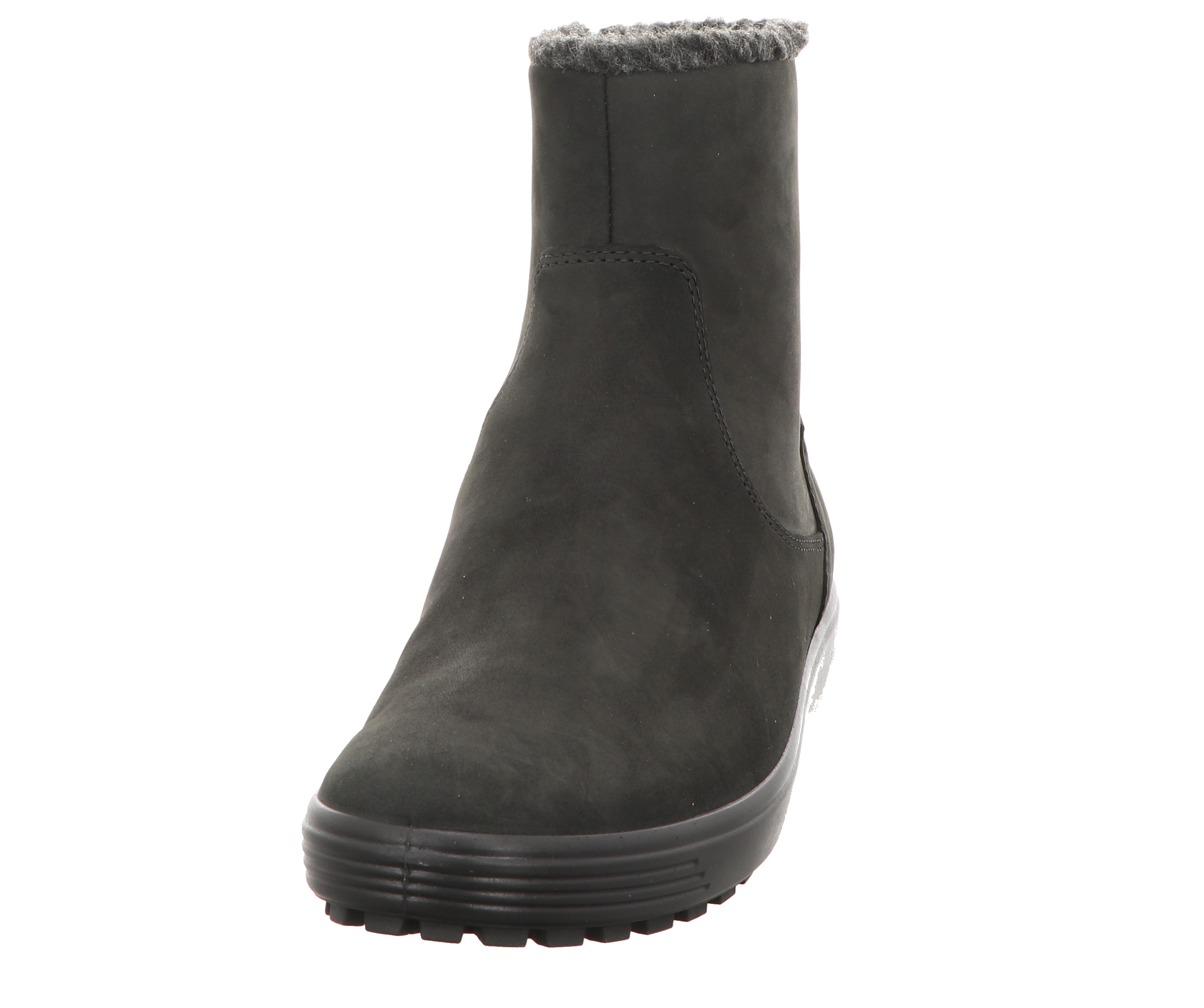 Ecco Damen Schnürstiefel Soft 7 Tred in schwarz