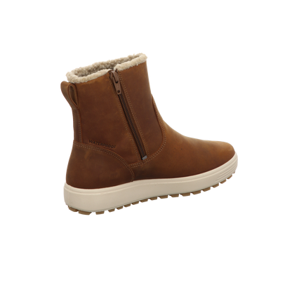 Ecco Damen Schnürstiefel Soft 7 Tred in gelb