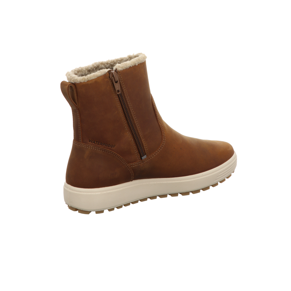 Ecco Damen Schnürstiefel Soft 7 Tred in braun