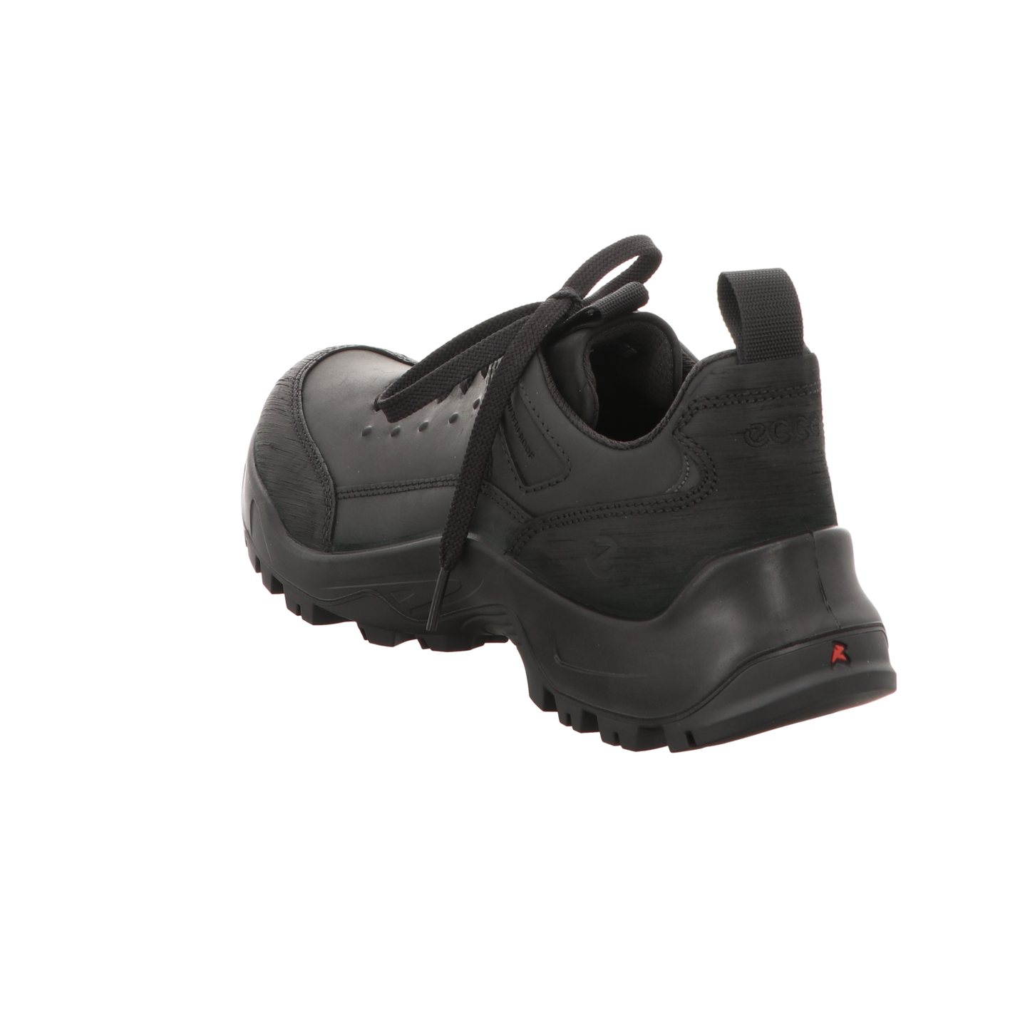 Ecco Herren Schnürschuh Offroad in schwarz