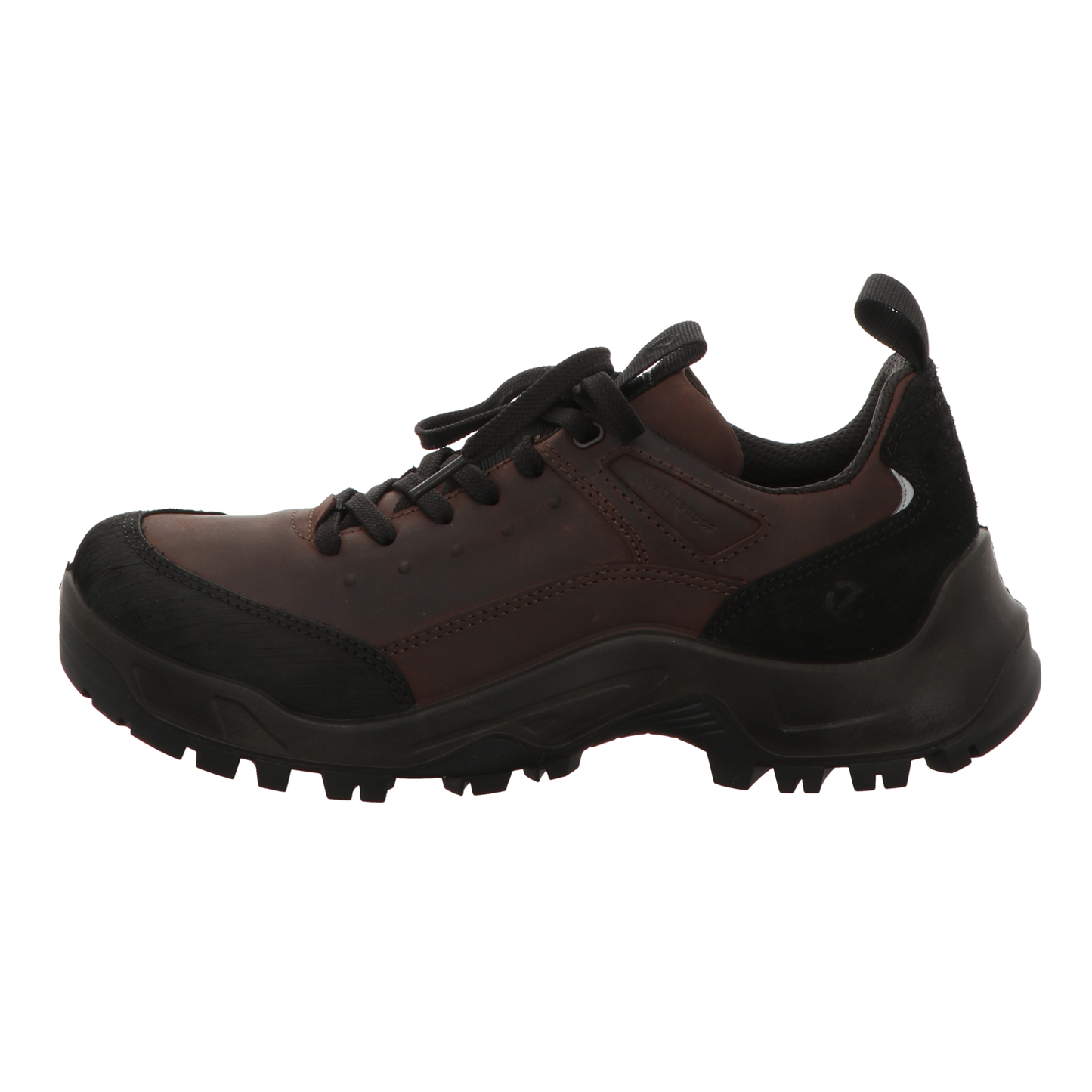 Ecco Herren Schnürschuh Offroad in schwarz