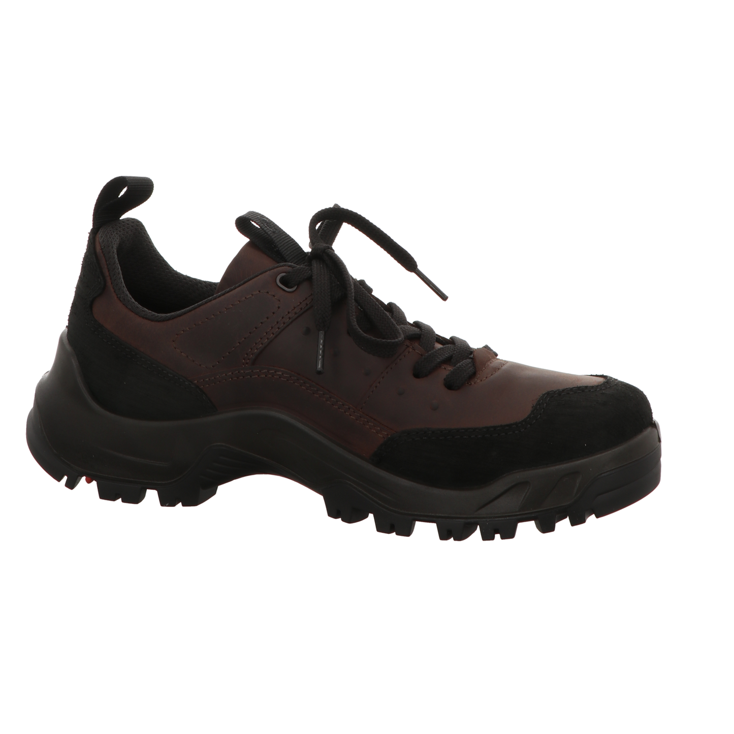 Ecco Herren Schnürschuh Offroad in schwarz