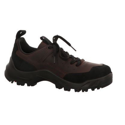 Ecco Herren Schnürschuh Offroad in schwarz