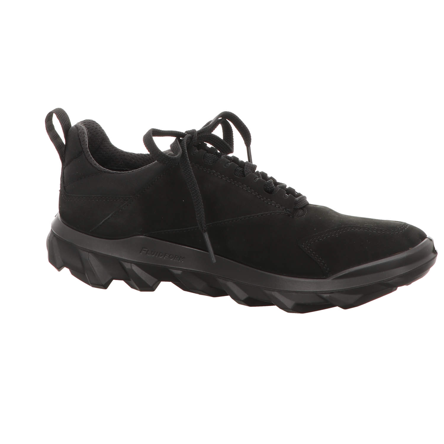 Ecco Damen Schnürschuh Rec.mx in schwarz