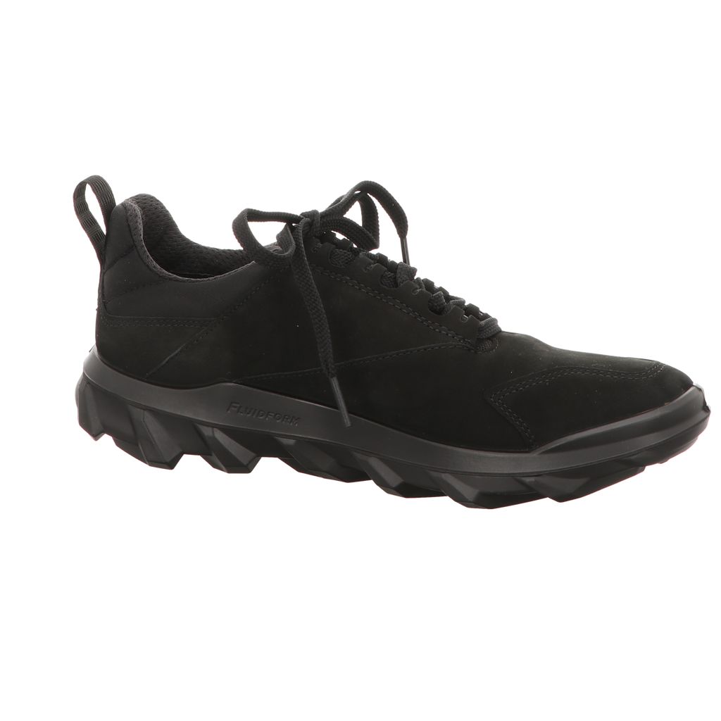 Ecco Damen Schnürschuh Rec.mx in schwarz