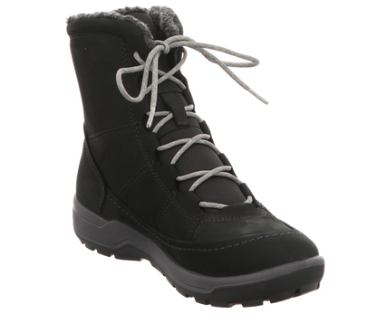 Ecco Damen Schnürstiefel Rec.trace Lite in schwarz