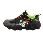 Skechers Herren Slipper Skech-O-Saurius Lights Rapid in schwarz