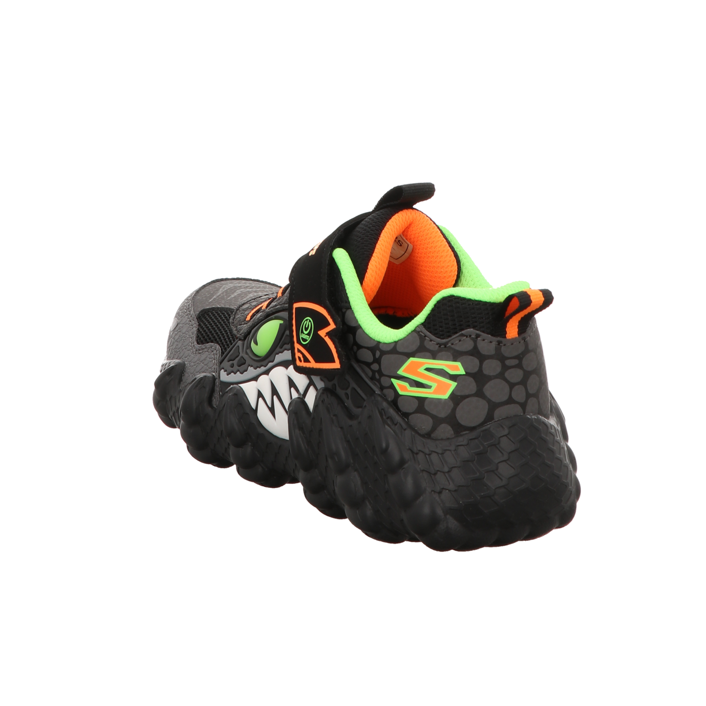 Skechers Herren Slipper Skech-O-Saurius Lights Rapid in schwarz