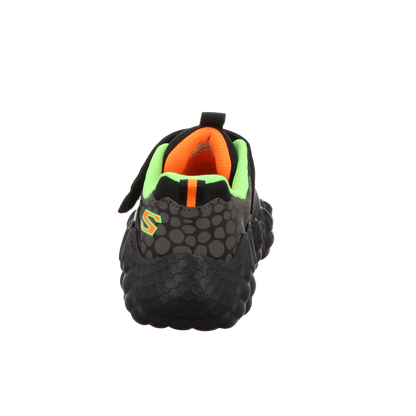 Skechers Herren Slipper Skech-O-Saurius Lights Rapid in schwarz