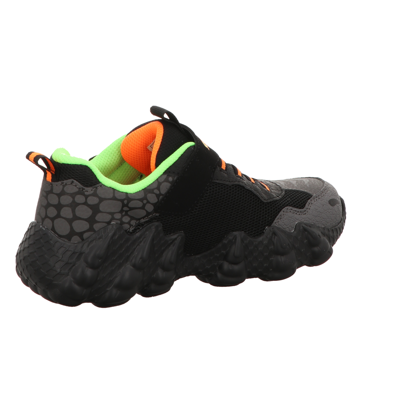 Skechers Herren Slipper Skech-O-Saurius Lights Rapid in schwarz