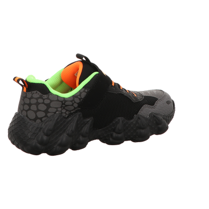 Skechers Herren Slipper Skech-O-Saurius Lights Rapid in schwarz