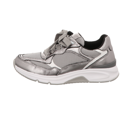 Gabor Damen Schnürschuh bequem  in silber