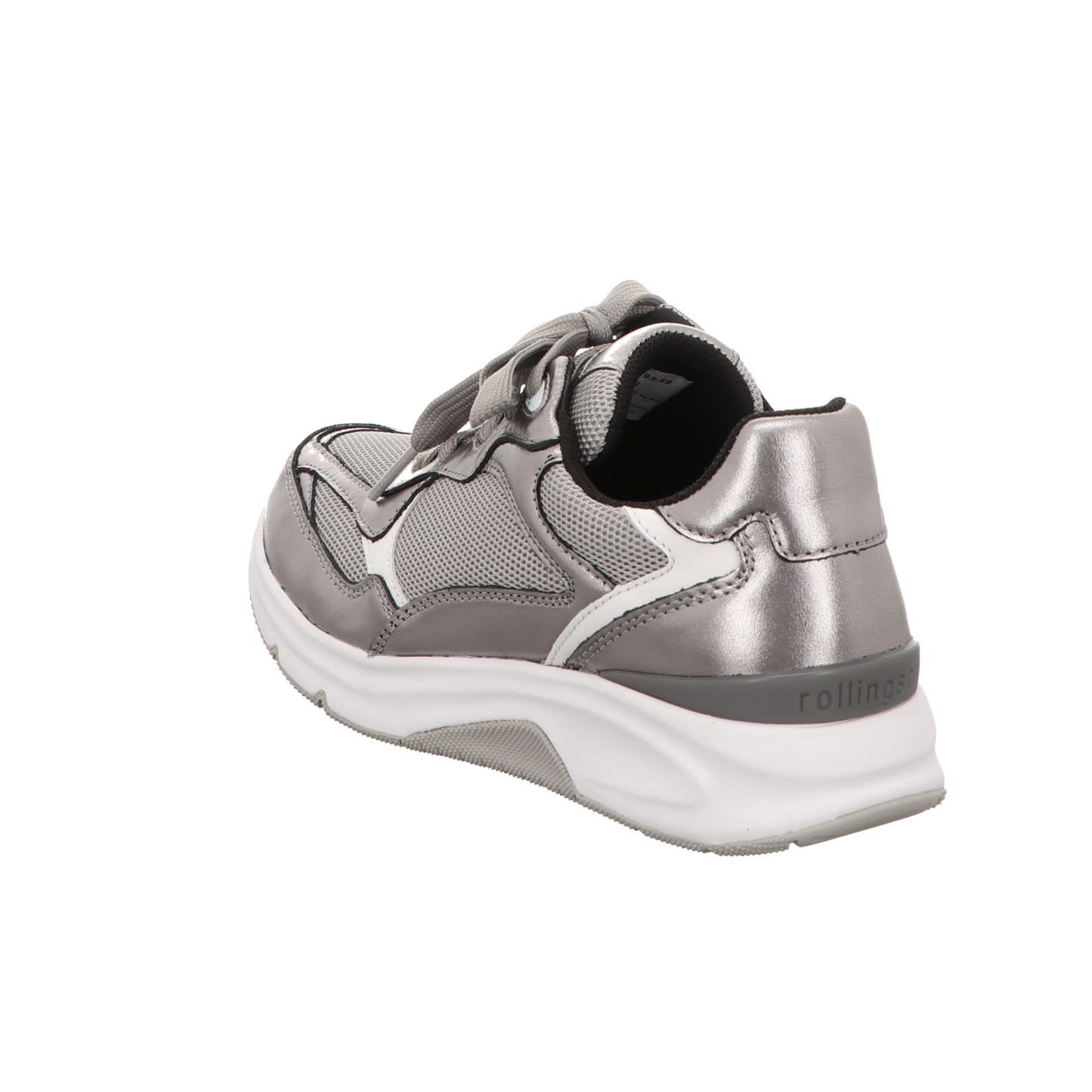 Gabor Damen Schnürschuh bequem  in silber