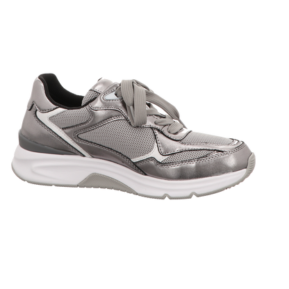 Gabor Damen Schnürschuh bequem  in silber