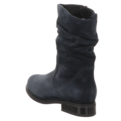 Gabor Damen Stiefel Genua in dunkelblau