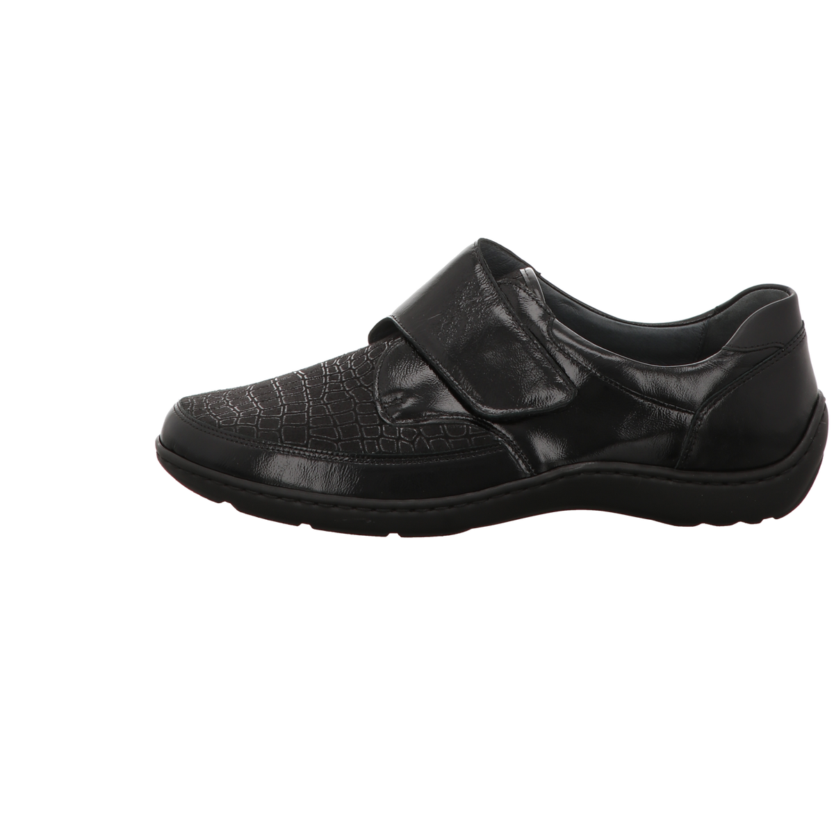 Waldläufer Damen Slipper bequem Henni in schwarz