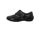 Waldläufer Damen Slipper bequem Henni in schwarz