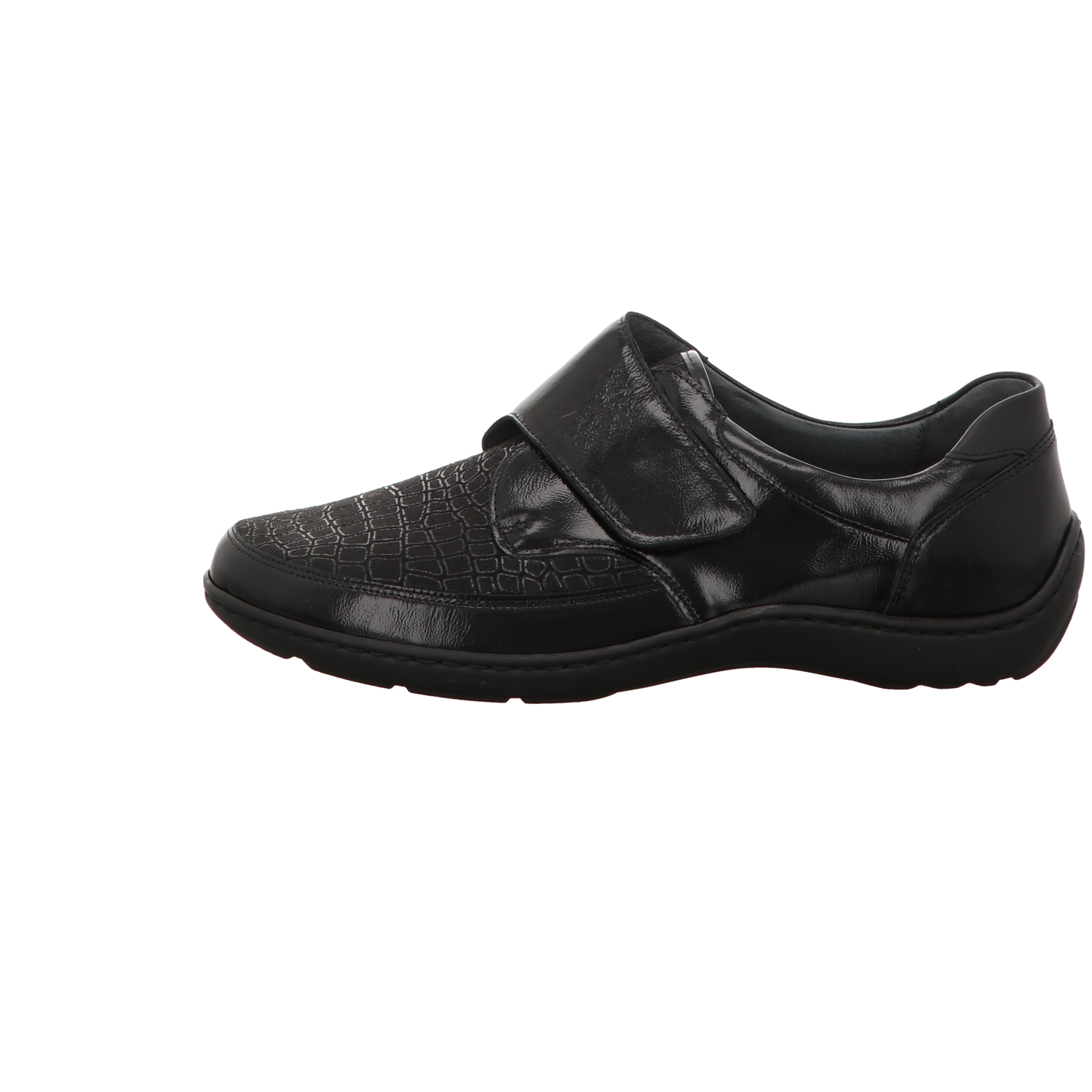 Waldläufer Damen Slipper bequem Henni in schwarz