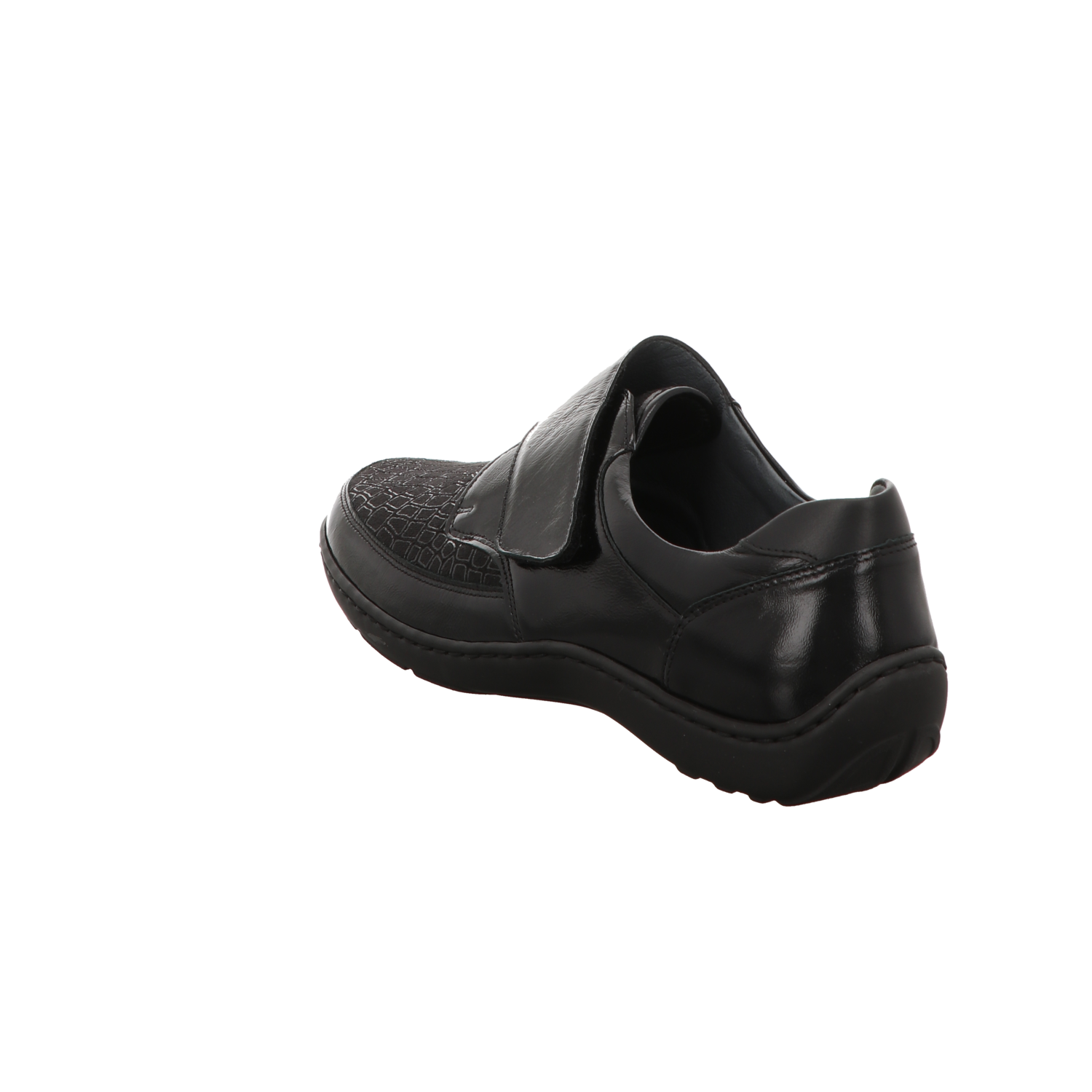 Waldläufer Damen Slipper bequem Henni in schwarz