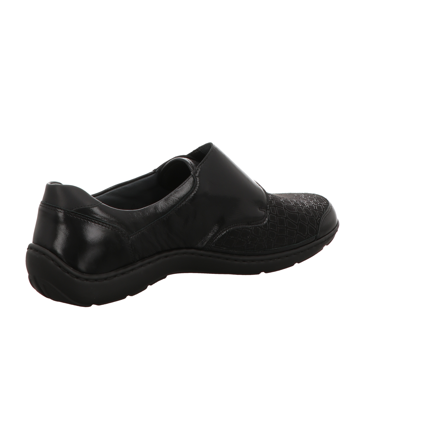Waldläufer Damen Slipper bequem Henni in schwarz